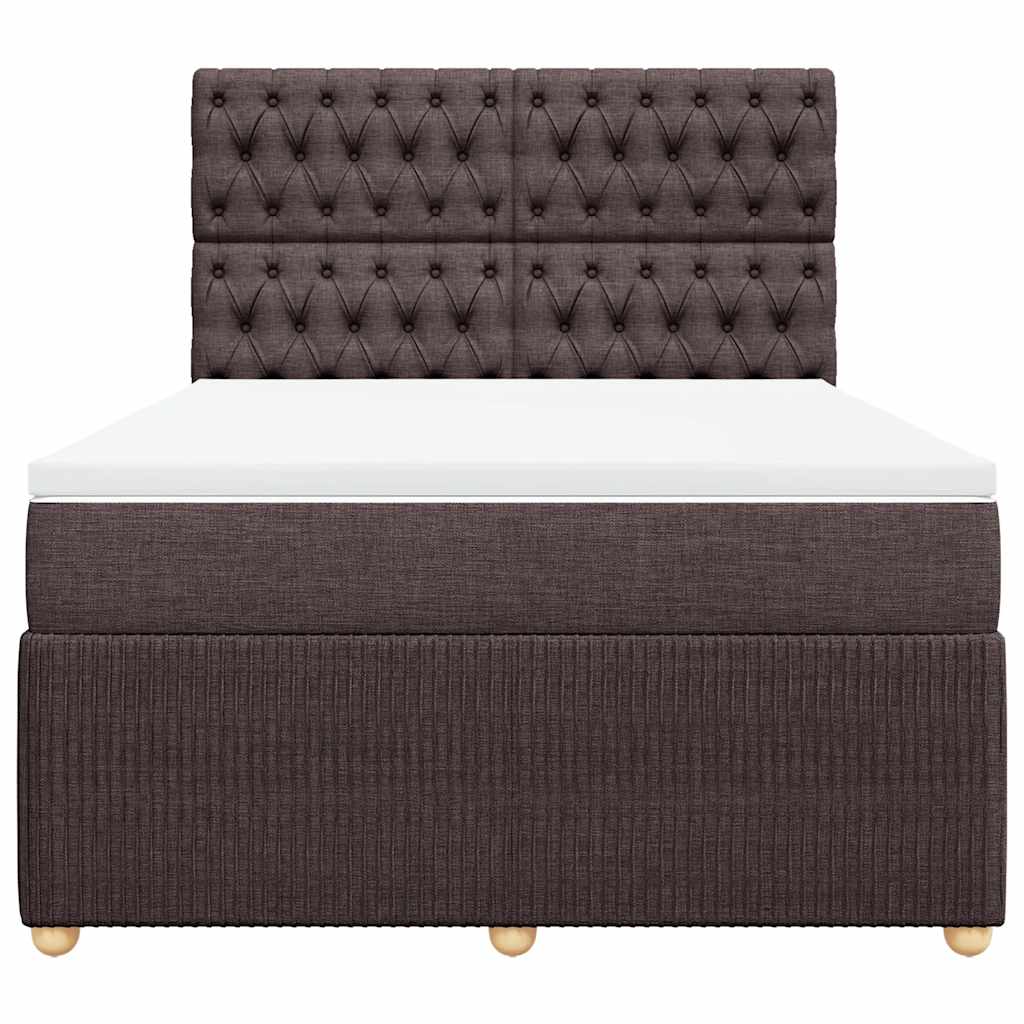 Boxspring Met Matras Stof 140 x 200 cm
