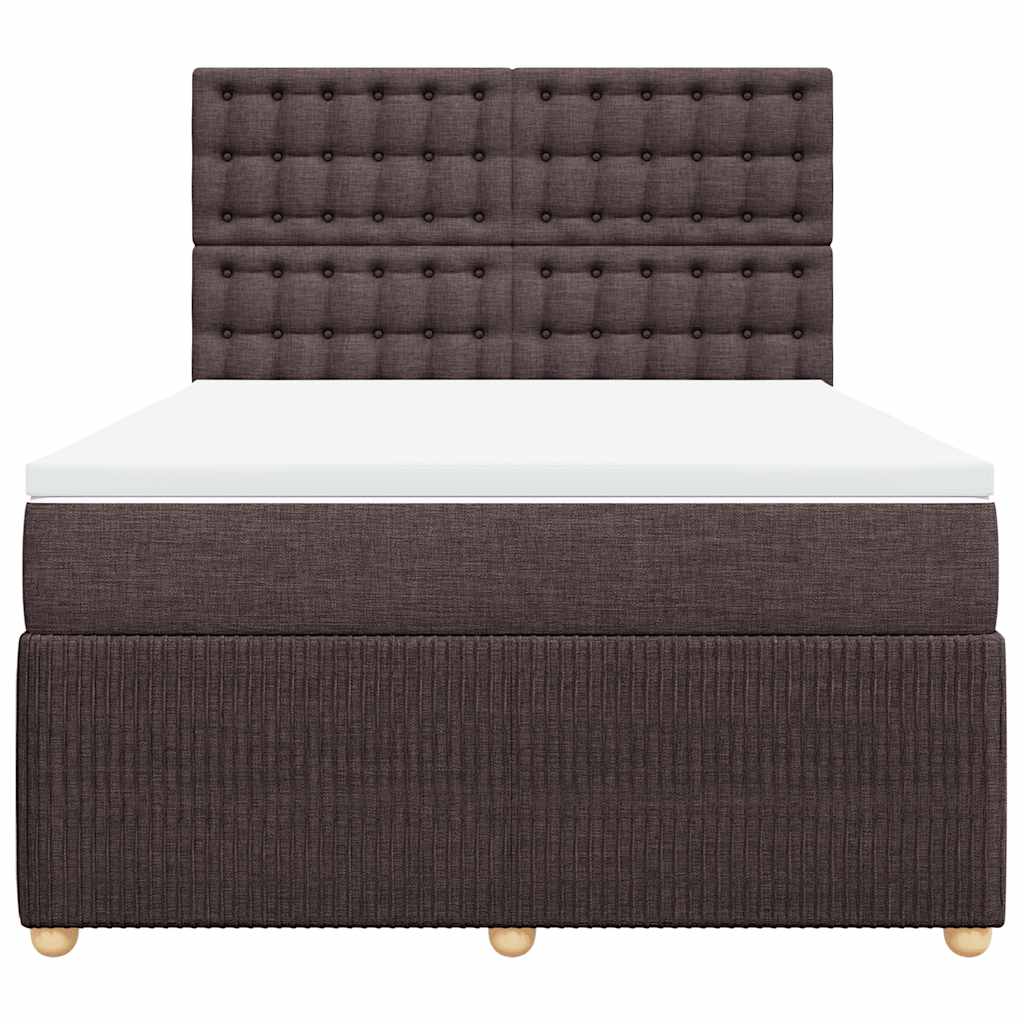Boxspring Met Matras Stof 140 x 200 cm