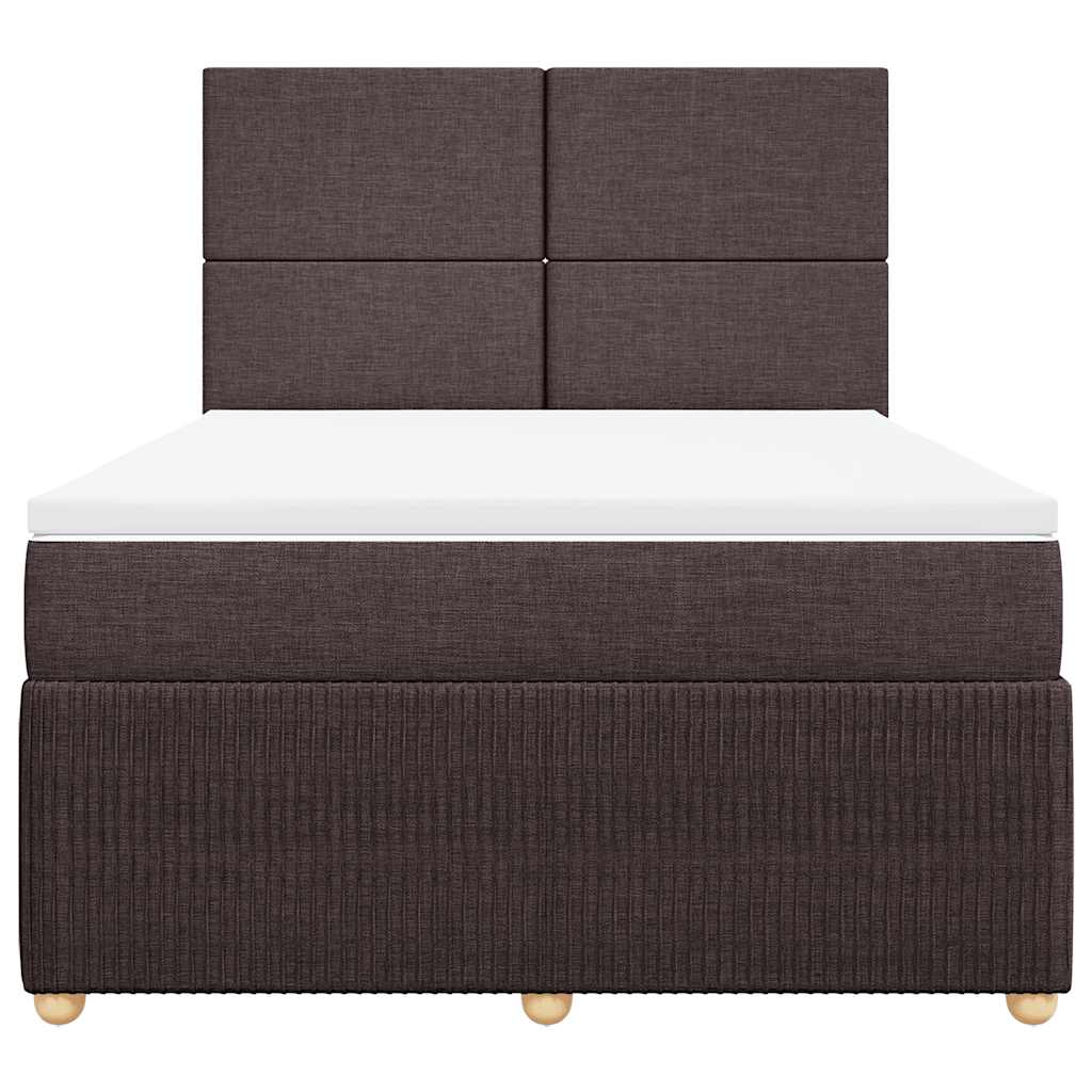 Boxspring Met Matras Stof 160 x 200 cm