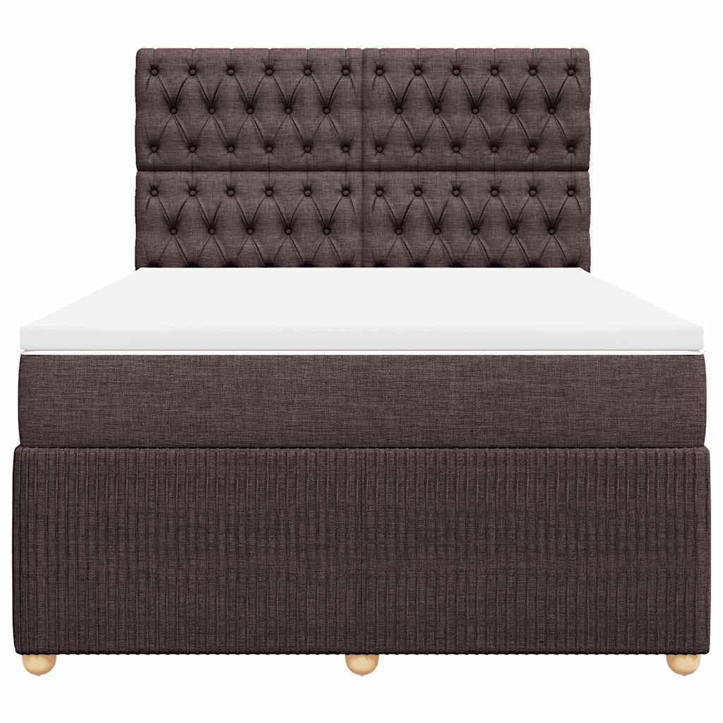 Boxspring Met Matras Stof 160 x 200 cm