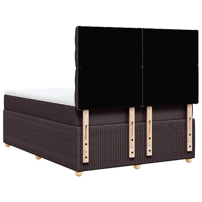 Boxspring Met Matras Stof 160 x 200 cm