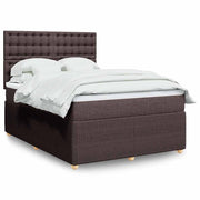 Boxspring met matras 160x200 cm bruin