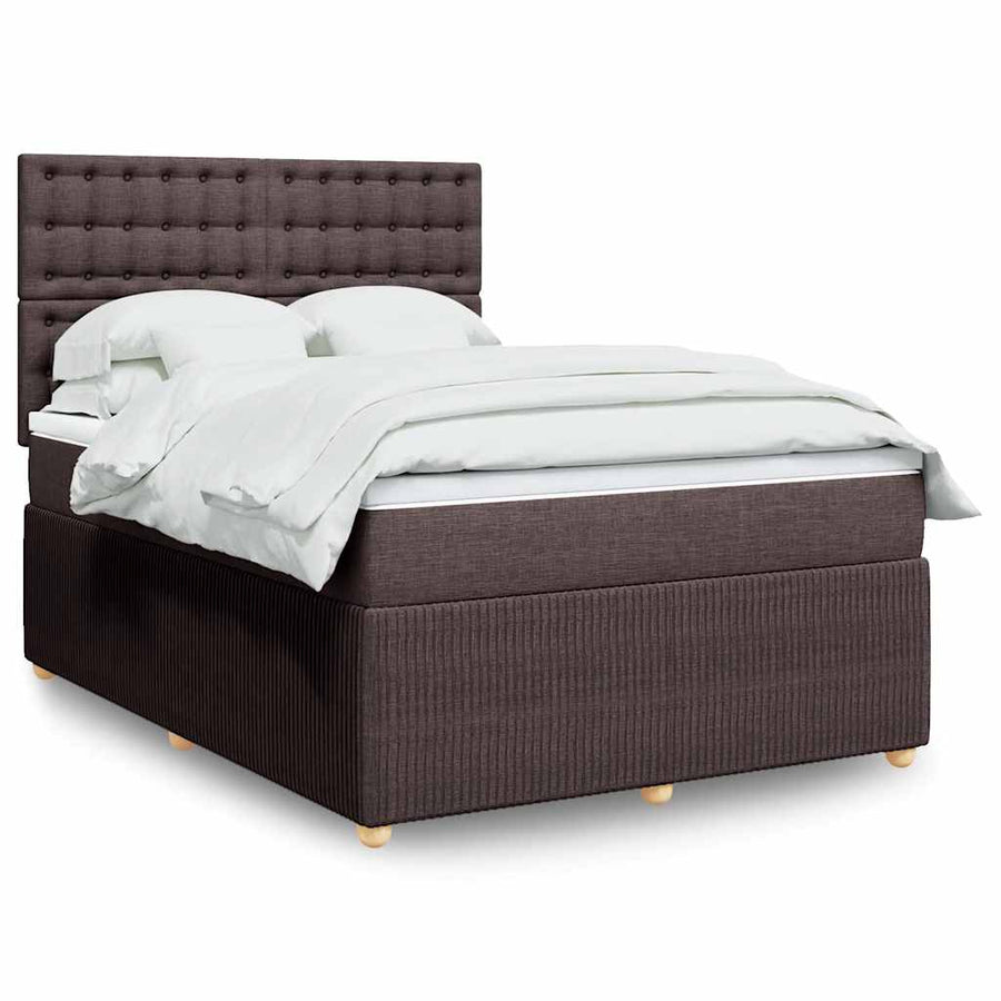 Boxspring Met Matras Stof 160 x 200 cm