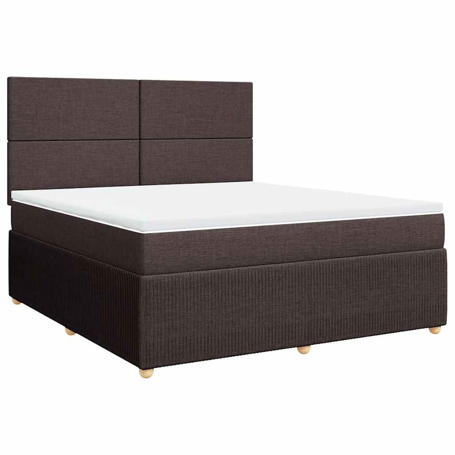 Boxspring Met Matras Stof 180 x 200 cm