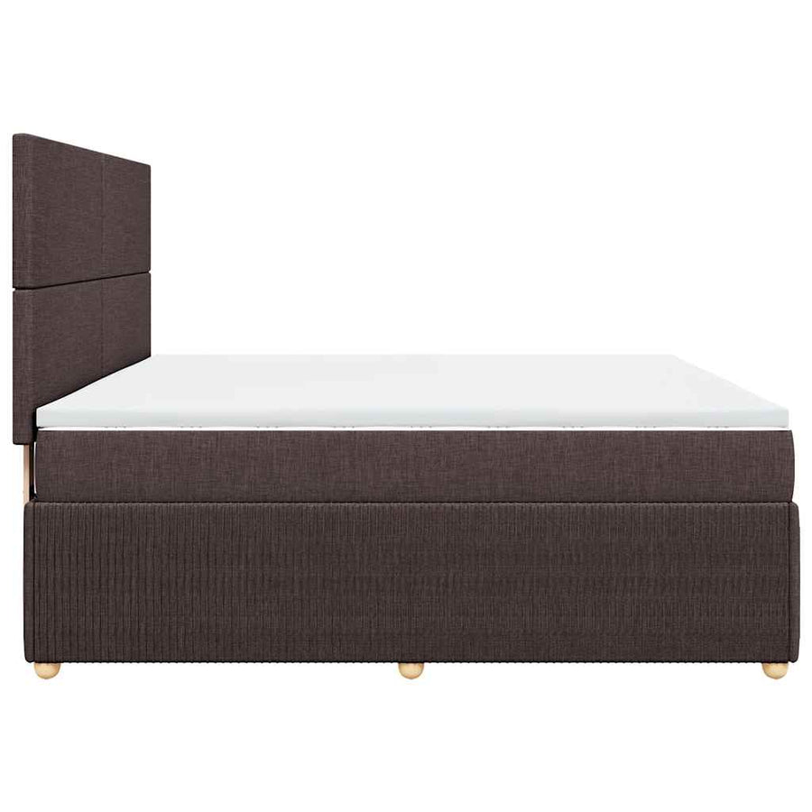 Boxspring Met Matras Stof 180 x 200 cm