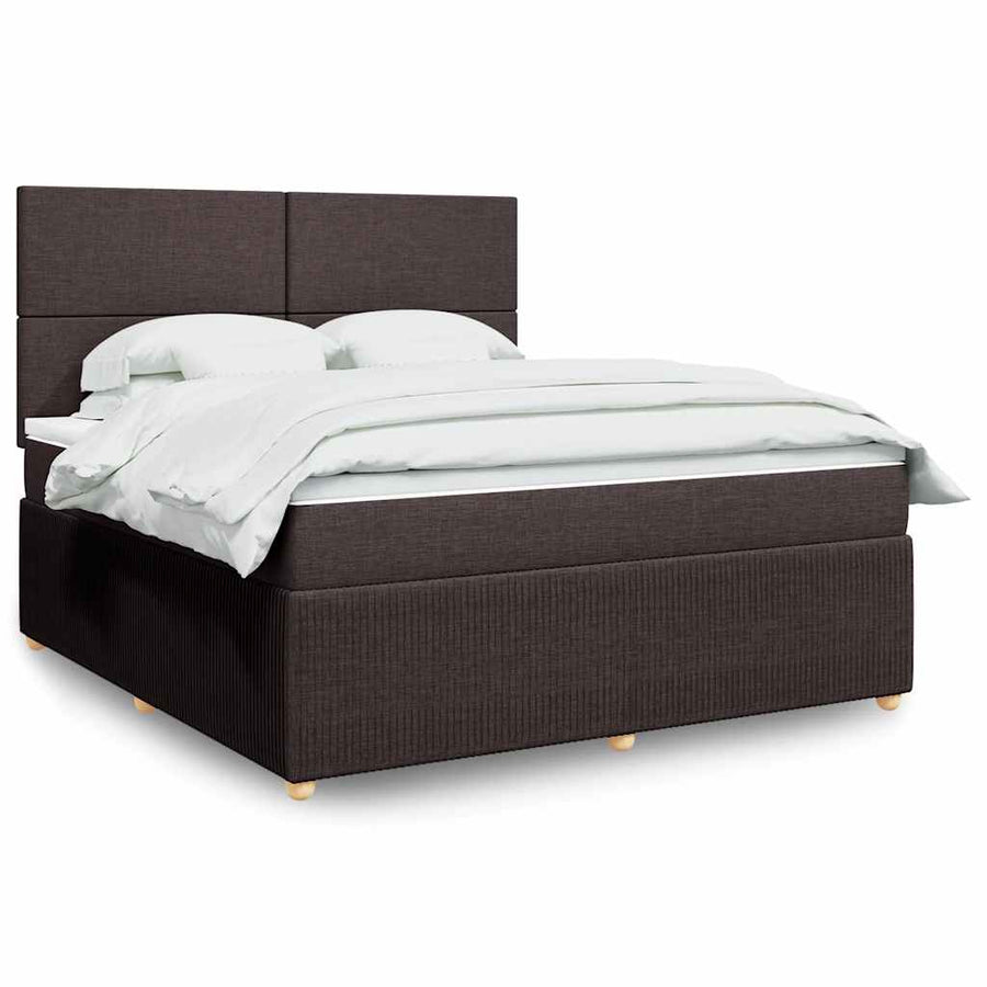 Boxspring Met Matras Stof 180 x 200 cm
