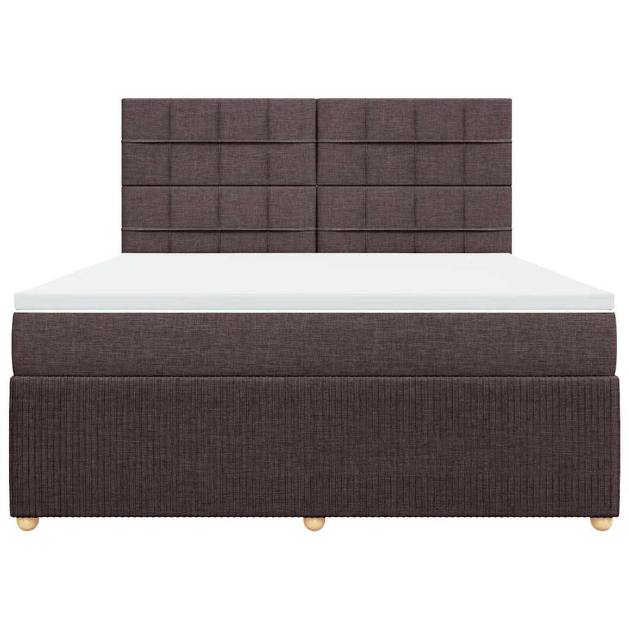 Boxspring Met Matras Stof 180 x 200 cm