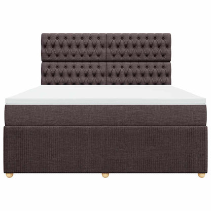 Boxspring Met Matras Stof 180 x 200 cm