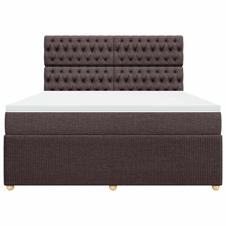 Boxspring Met Matras Stof 180 x 200 cm