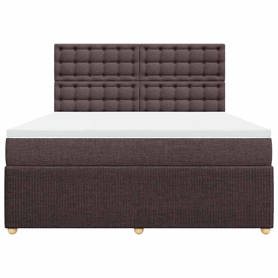 Boxspring Met Matras Stof 180 x 200 cm