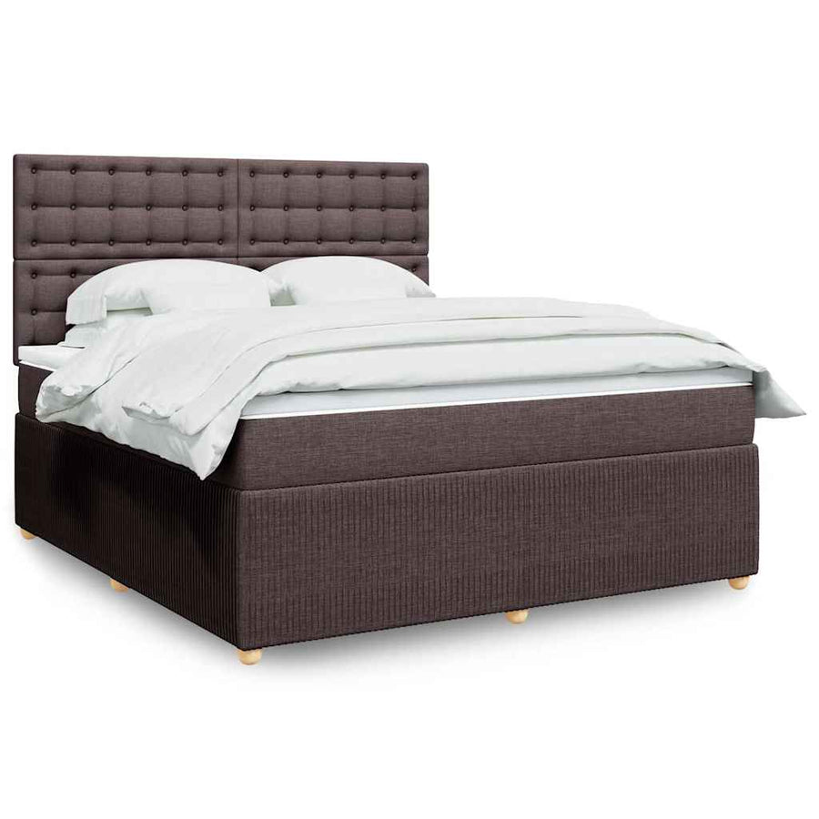 Boxspring Met Matras Stof 180 x 200 cm