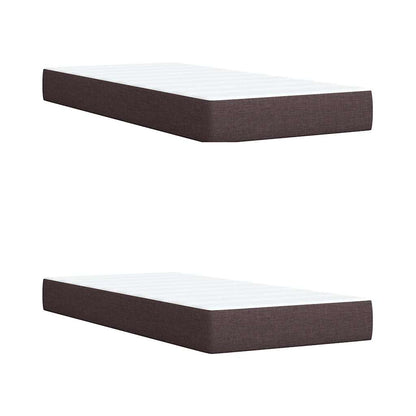 Boxspring Met Matras Stof 200 x 200 cm