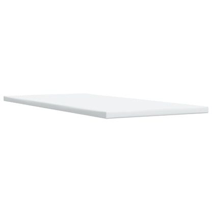 Boxspring met matras fluweel donkerblauw 90x200 cm