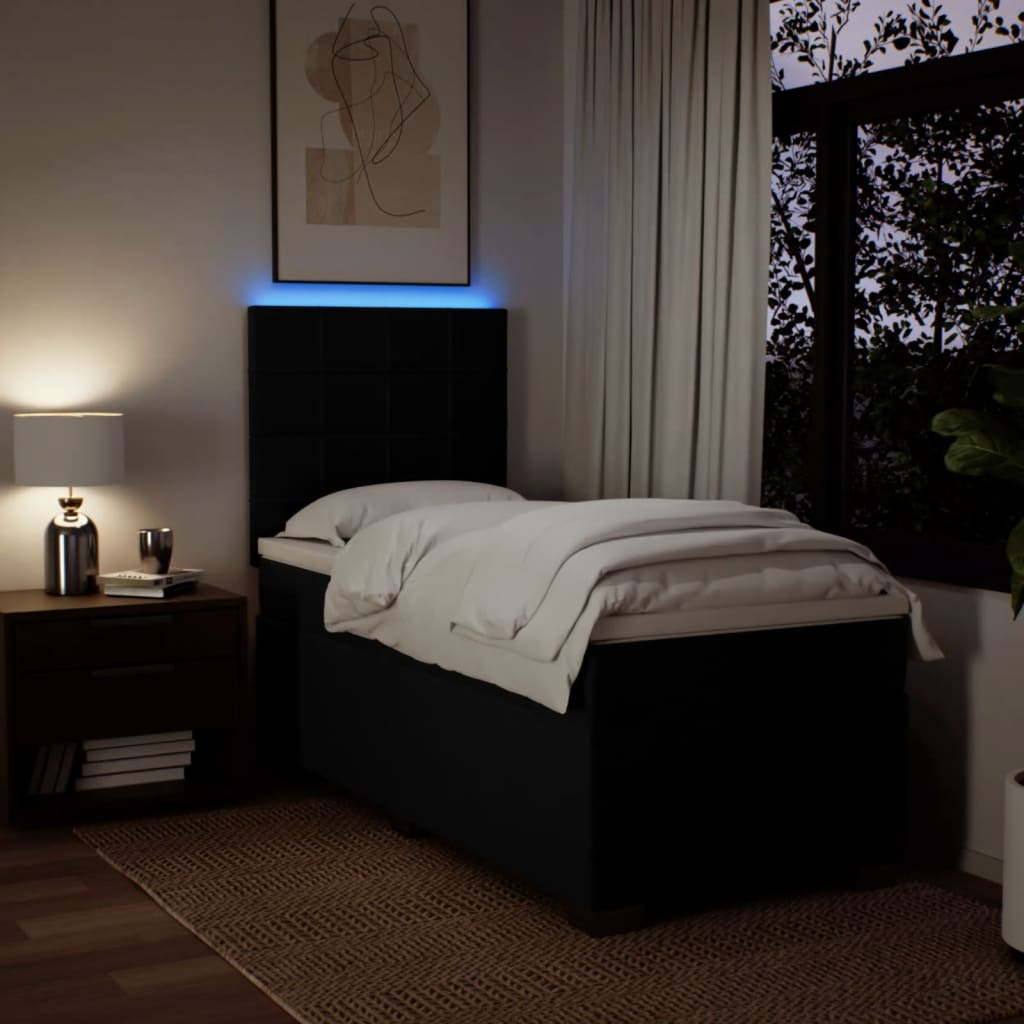 Boxspring Met Matras Stof 80 x 200 cm