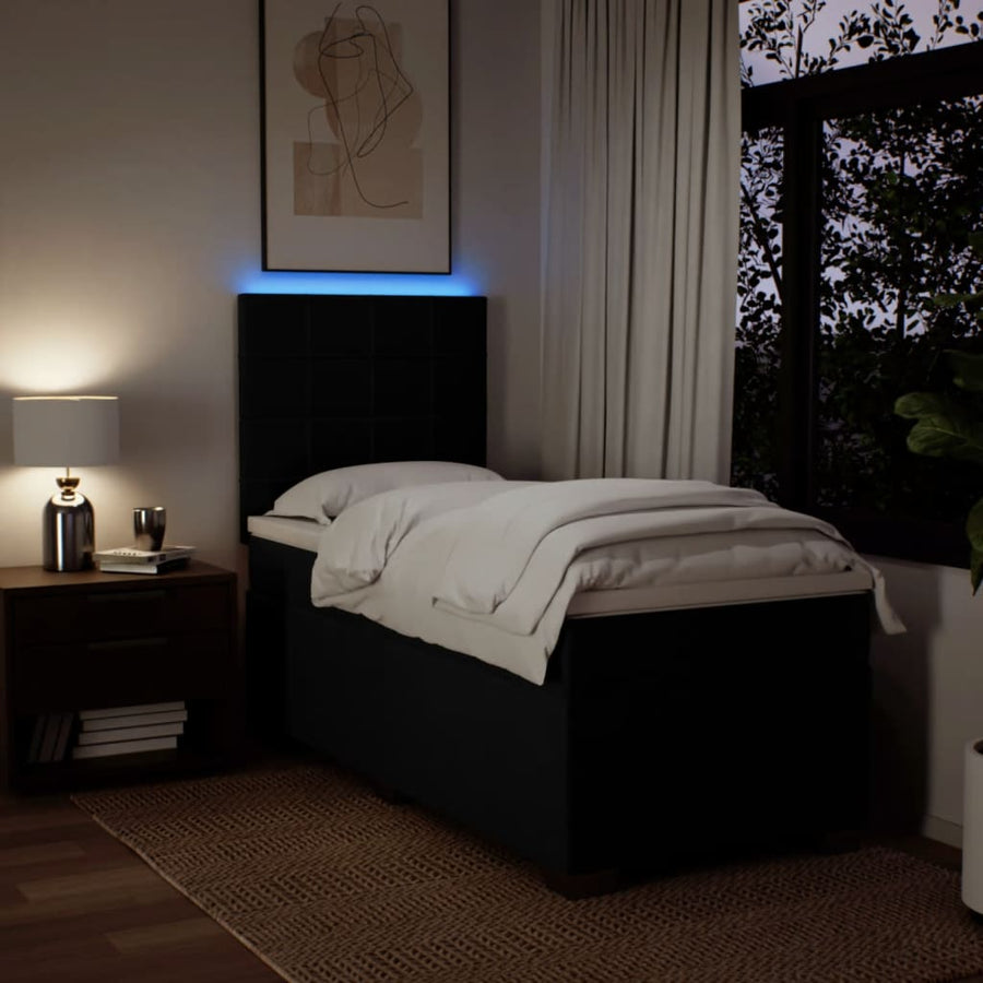 Boxspring Met Matras Stof 80 x 200 cm