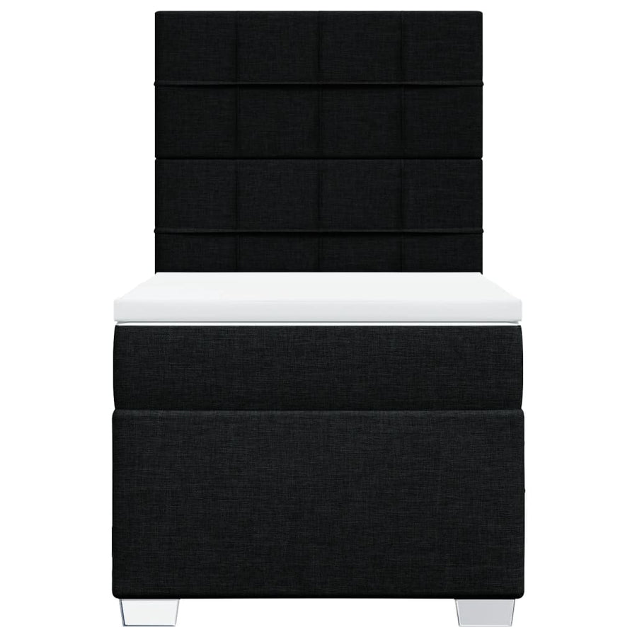 Boxspring Met Matras Stof 80 x 200 cm