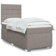 Boxspring 80x200 cm taupe pocketvering