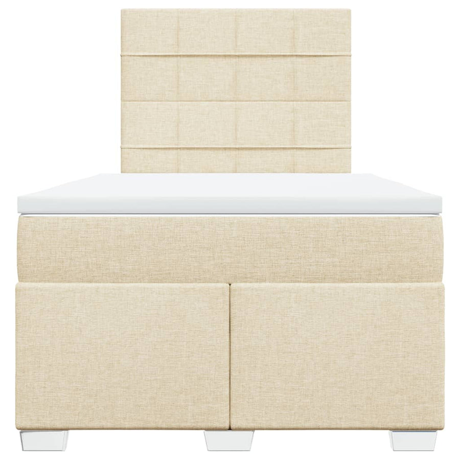 Boxspring Met Matras Stof Kleurig 120 x 190 cm