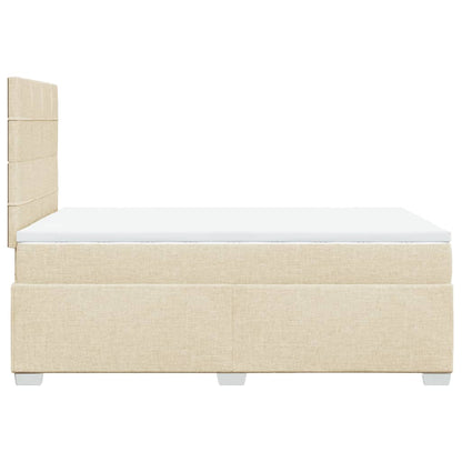 Boxspring Met Matras Stof Kleurig 120 x 190 cm