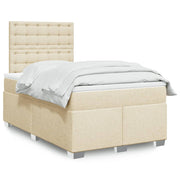 Boxspring met matras 120x200 cm crème