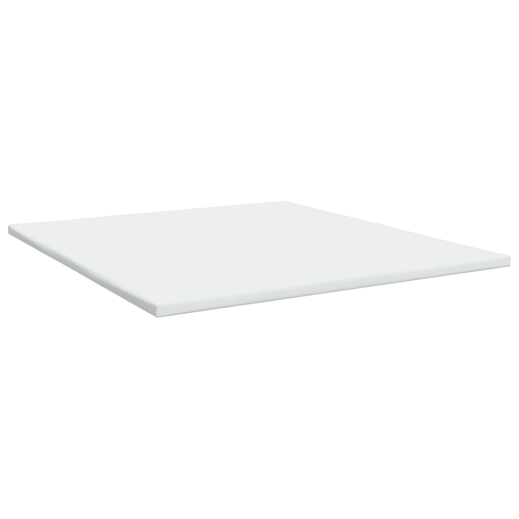 Boxspring met matras stof crèmekleurig 200x200 cm