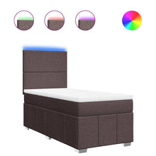 Boxspring Met Matras Stof 90 x 200 cm