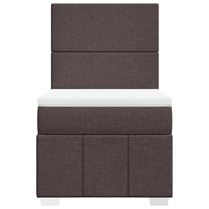 Boxspring Met Matras Stof 90 x 200 cm