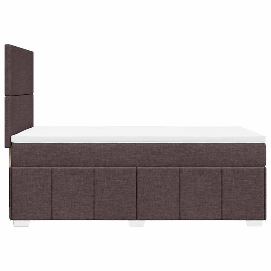 Boxspring Met Matras Stof 90 x 200 cm