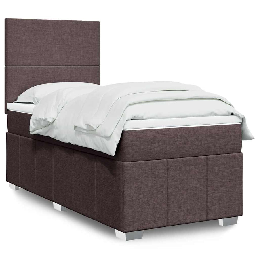 Boxspring Met Matras Stof 90 x 200 cm