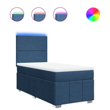 Boxspring Met Matras Stof 90 x 200 cm
