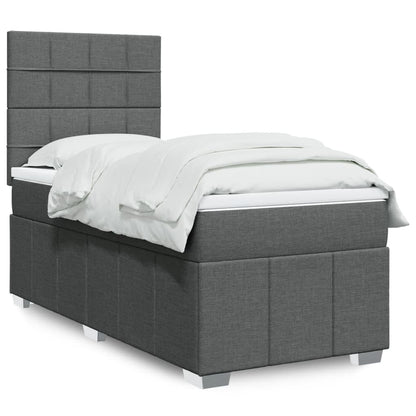 Boxspring Met Matras Stof 90 x 200 cm