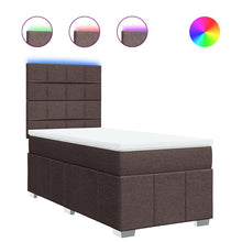Boxspring Met Matras Stof 90 x 200 cm