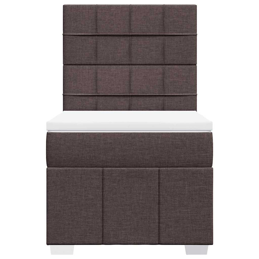 Boxspring Met Matras Stof 90 x 200 cm