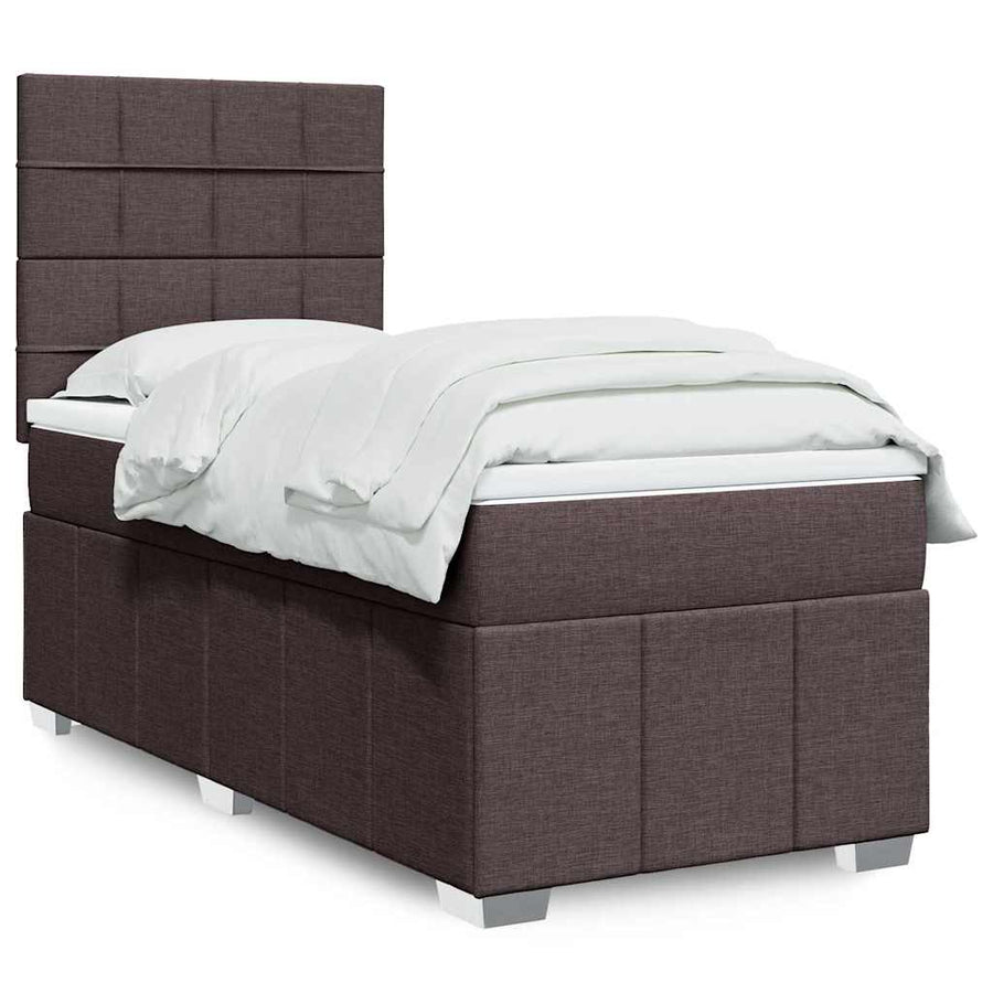 Boxspring Met Matras Stof 90 x 200 cm