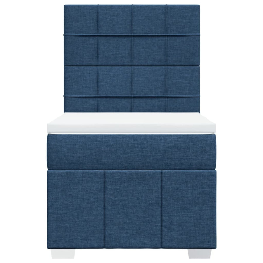 Boxspring Met Matras Stof 90 x 200 cm