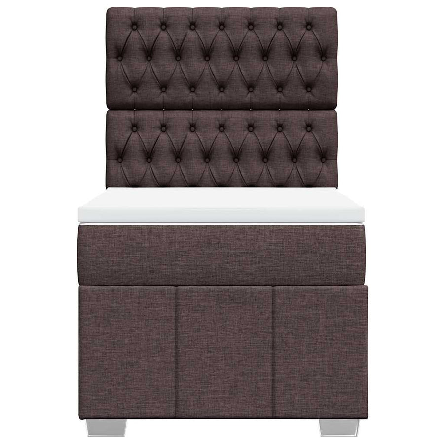 Boxspring Met Matras Stof 90 x 200 cm