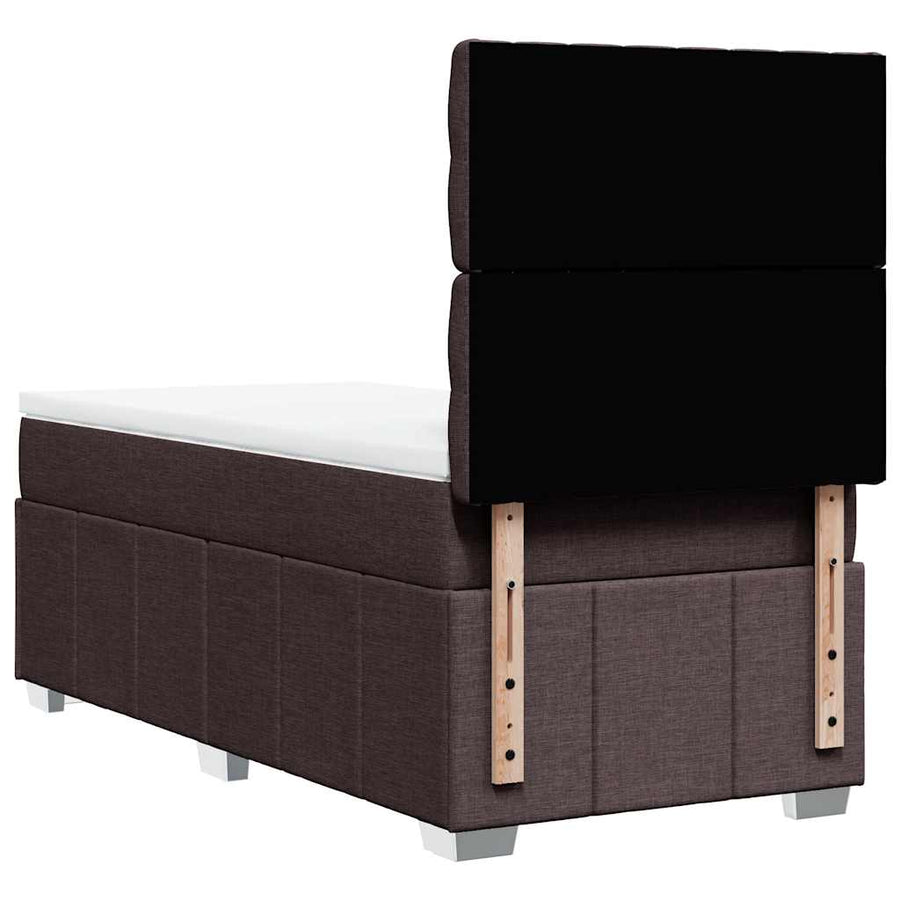 Boxspring Met Matras Stof 90 x 200 cm