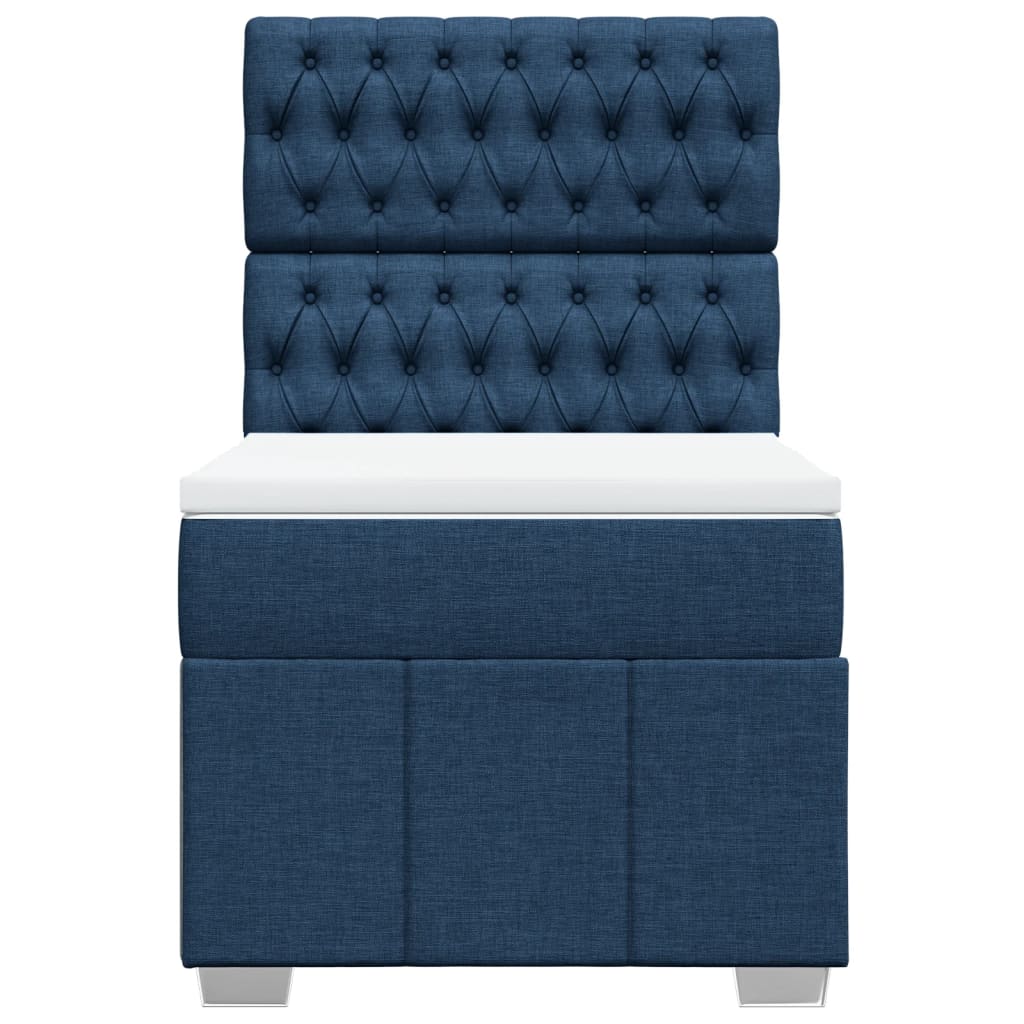 Boxspring Met Matras Stof 90 x 200 cm