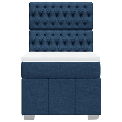 Boxspring Met Matras Stof 90 x 200 cm