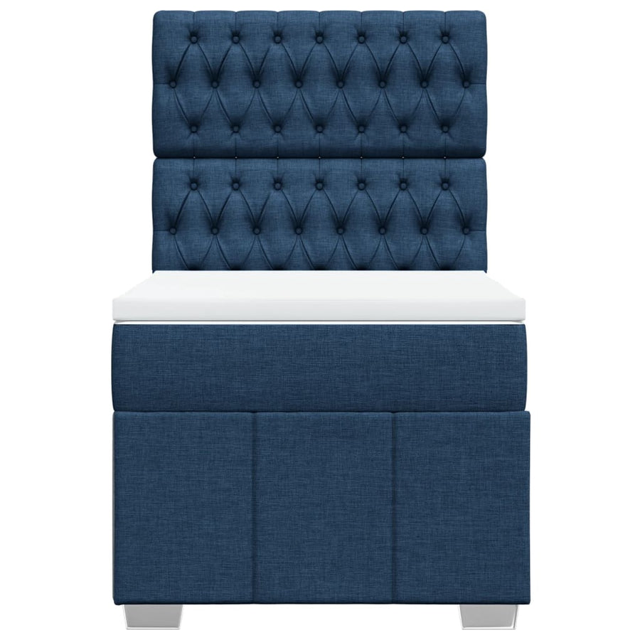 Boxspring Met Matras Stof 90 x 200 cm