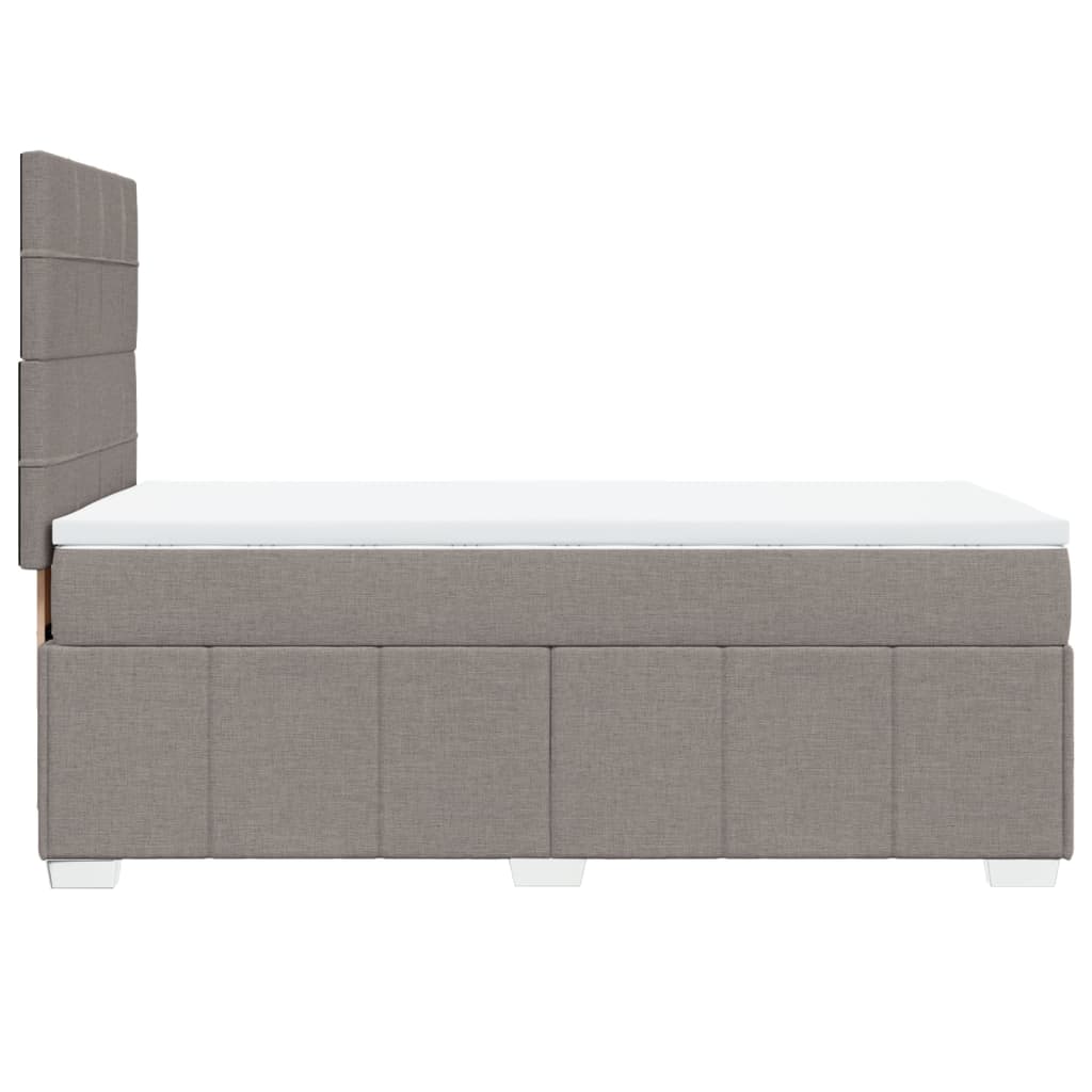 Boxspring Met Matras Stof 100 x 200 cm