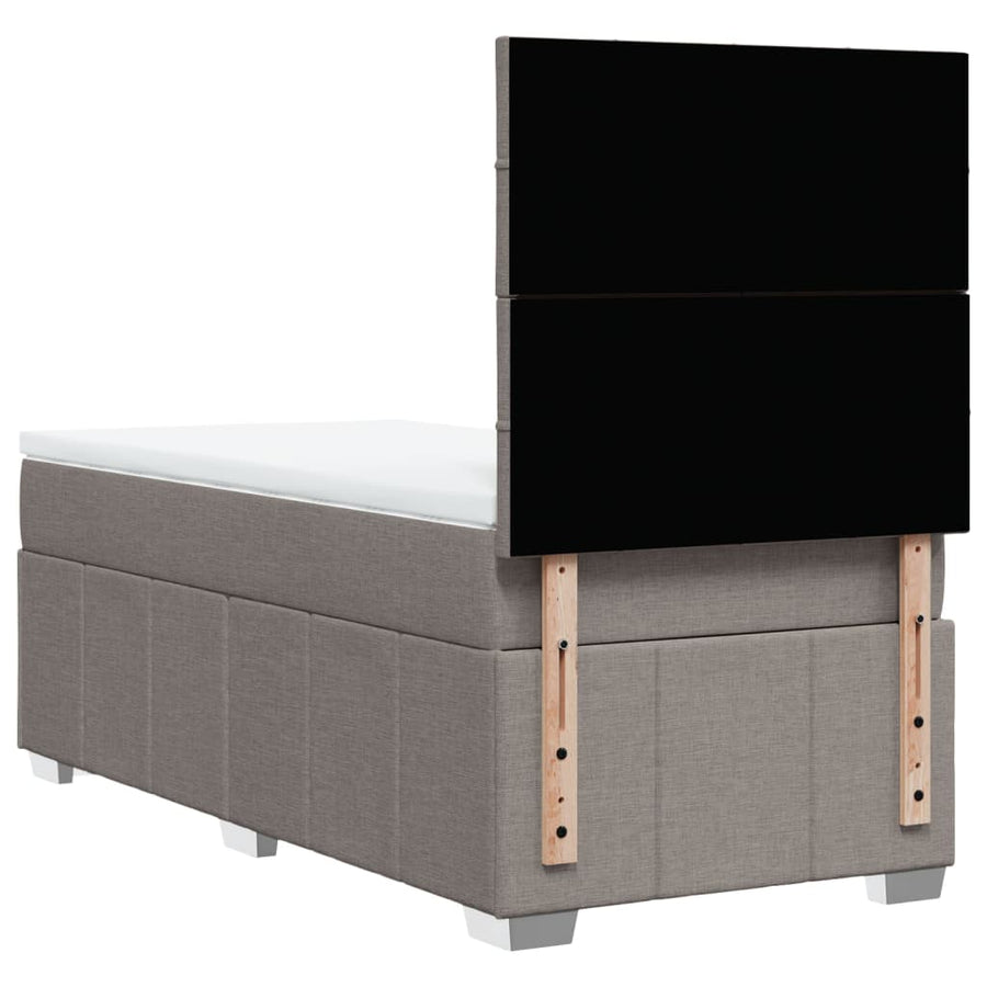 Boxspring Met Matras Stof 100 x 200 cm