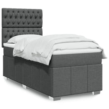 Boxspring Met Matras Stof 100 x 200 cm
