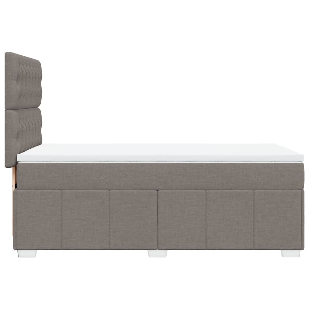 Boxspring Met Matras Stof 100 x 200 cm