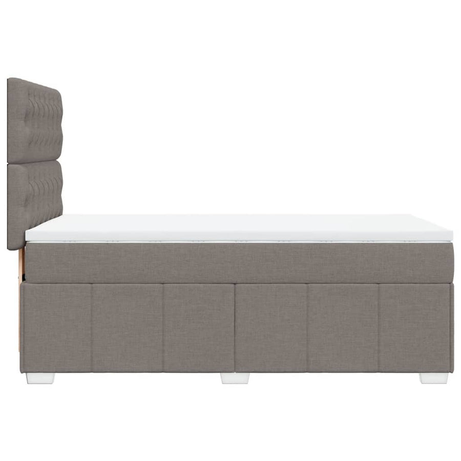 Boxspring Met Matras Stof 100 x 200 cm
