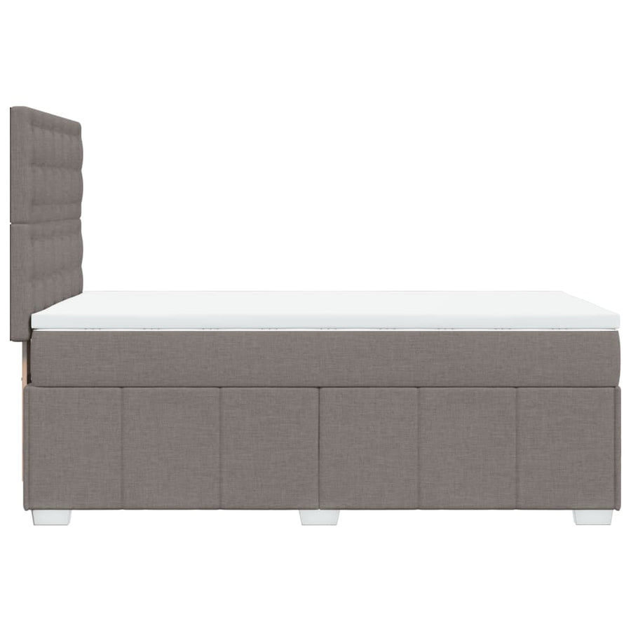 Boxspring Met Matras Stof 100 x 200 cm