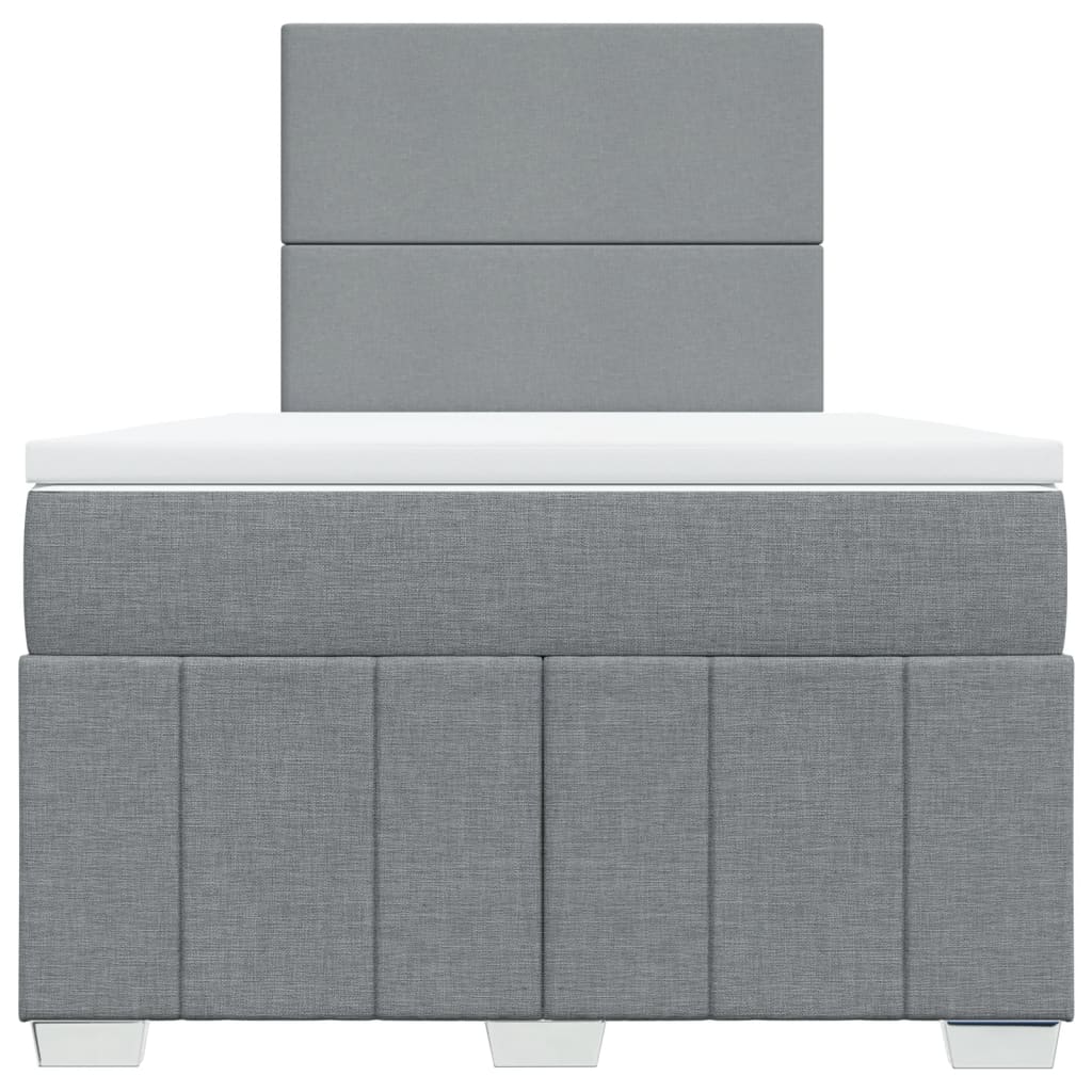 Boxspring Met Matras Stof 120 x 200 cm