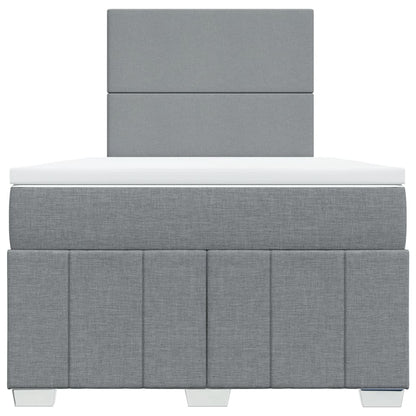 Boxspring Met Matras Stof 120 x 200 cm
