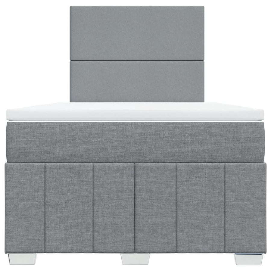 Boxspring Met Matras Stof 120 x 200 cm