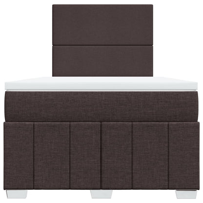 Boxspring Met Matras Stof 120 x 200 cm